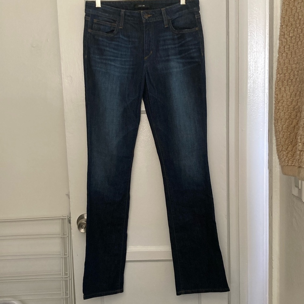 Joe's Jeans Nevaeh Denim Slim Fit Mini Boot sz 30 Tall 33” inseam